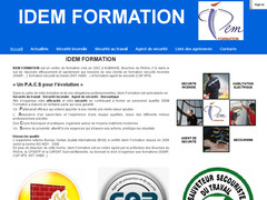 Détails : IDEM Formation: sécurité incendie, du travail et agent de sécurité