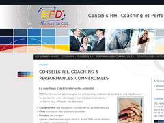 Détails : Conseils en ressources humaines et coaching | EFD Performances