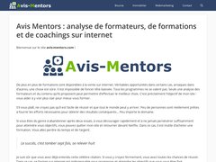 Détails : avis-mentors.com