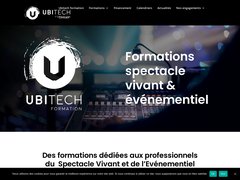 Ubitech formation son, lumière et sécurité pour les professionnels du spectacle vivant
