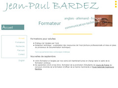 Détails : Jean-Paul Bardez - formateur