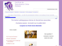 Détails : Certificat de Spécialisation Irène POPARD