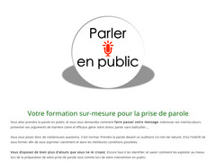 Détails : Parole en public